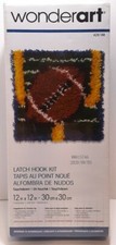 Wonderart Latch Hook Kit Touchdown 12' 12 Inches Brand New Sealed