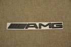 MERCEDES-BENZ A-CLASS GENUINE SELF ADHESIV 3D ‘AMG’ BADGE / EMBLEM FOR REAR BOOT