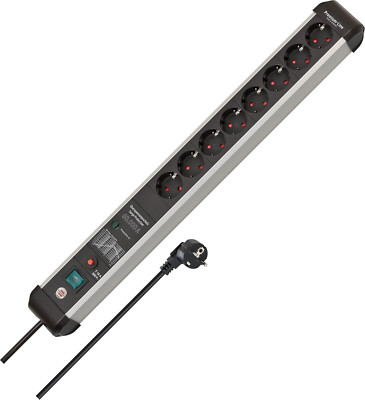 Brennenstuhl Premium-Protect-Line 8-Fach Steckdosenleiste Überspannungsschutz 3m