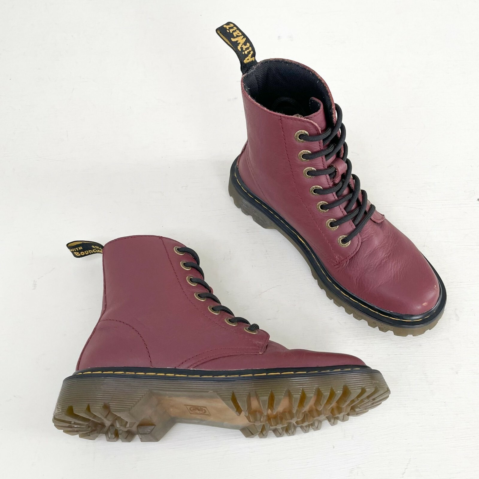 Dr. Martens Cherry Red Leather Luana 
