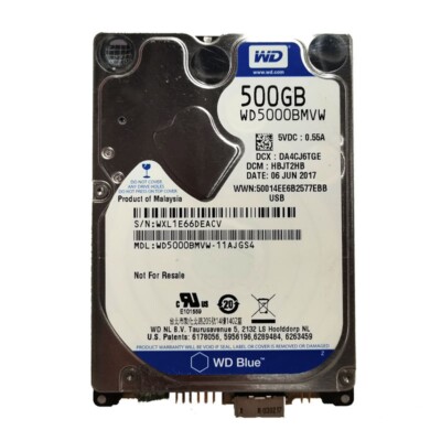 Western Digital 500GB WD5000BMVW-11AJGS4 USB 3.0 Portable External Hard Drive