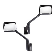 Black Hood Mirror Assembly Fit Kenworth T680, Peterbilt 579 587, Left/Driver ...