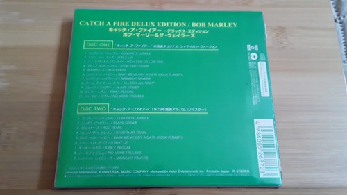 BOB MARLEY Catch A Fire DELUXE EDITION CD Japan UICY7030/1 UPC 4988005268723 NEW - Foto 3 di 4