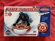 Sportstuff Firestorm 30" Snow Tube Sledding Fun with Heavy Gauge PVC w/ Handles