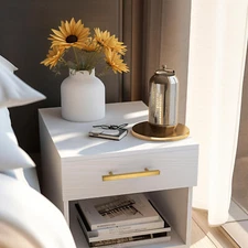 Probrico Cabinet Handles 5-Pack 3 inch 76mm Square T Bar Kitchen Pulls Gold