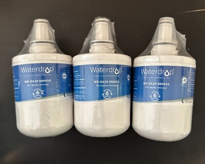 3 Waterdrop Advanced WDS-DA2900003G Filters fits Samsung Aqua-Pure Plus