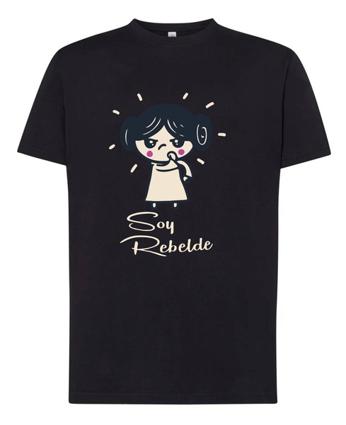 Camiseta  HUMOR FRIKI SOY REBELDE  Nueva. Indicar Talla