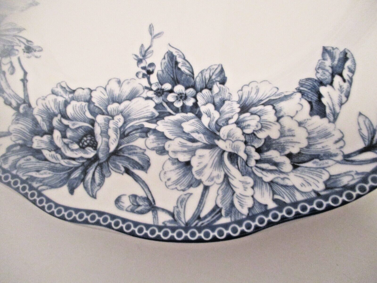 アデレイド　プレート Adelaide Blue and White 13