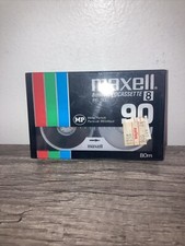 MAXELL P6-90 - 90 MINUTE 8mm VIDEO CASSETTE NEW 