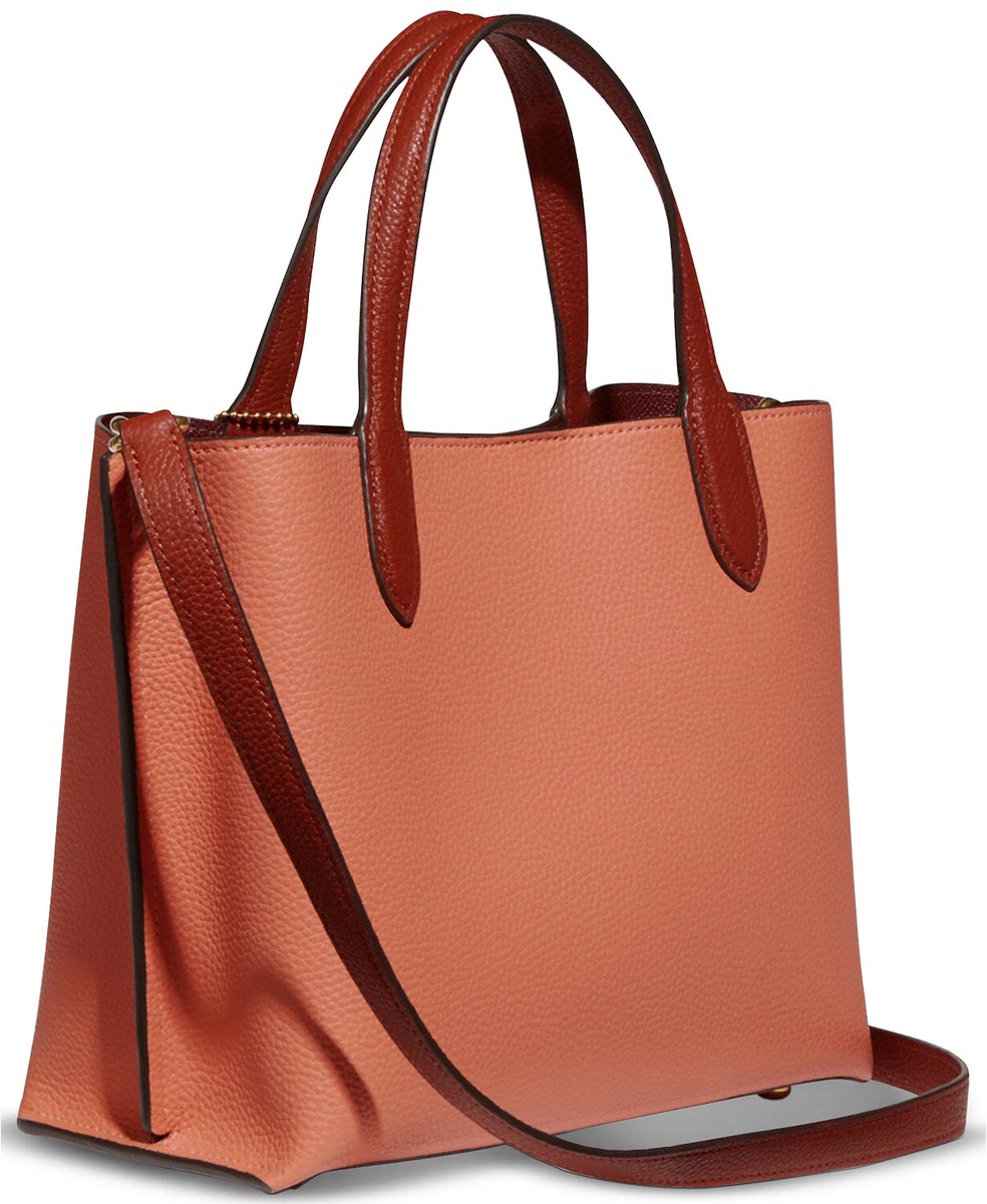 国内即発!!【COACH】Willow tote in colorblock トートバッグ Willow Tote In Colorblock With Signature Canvas Interior