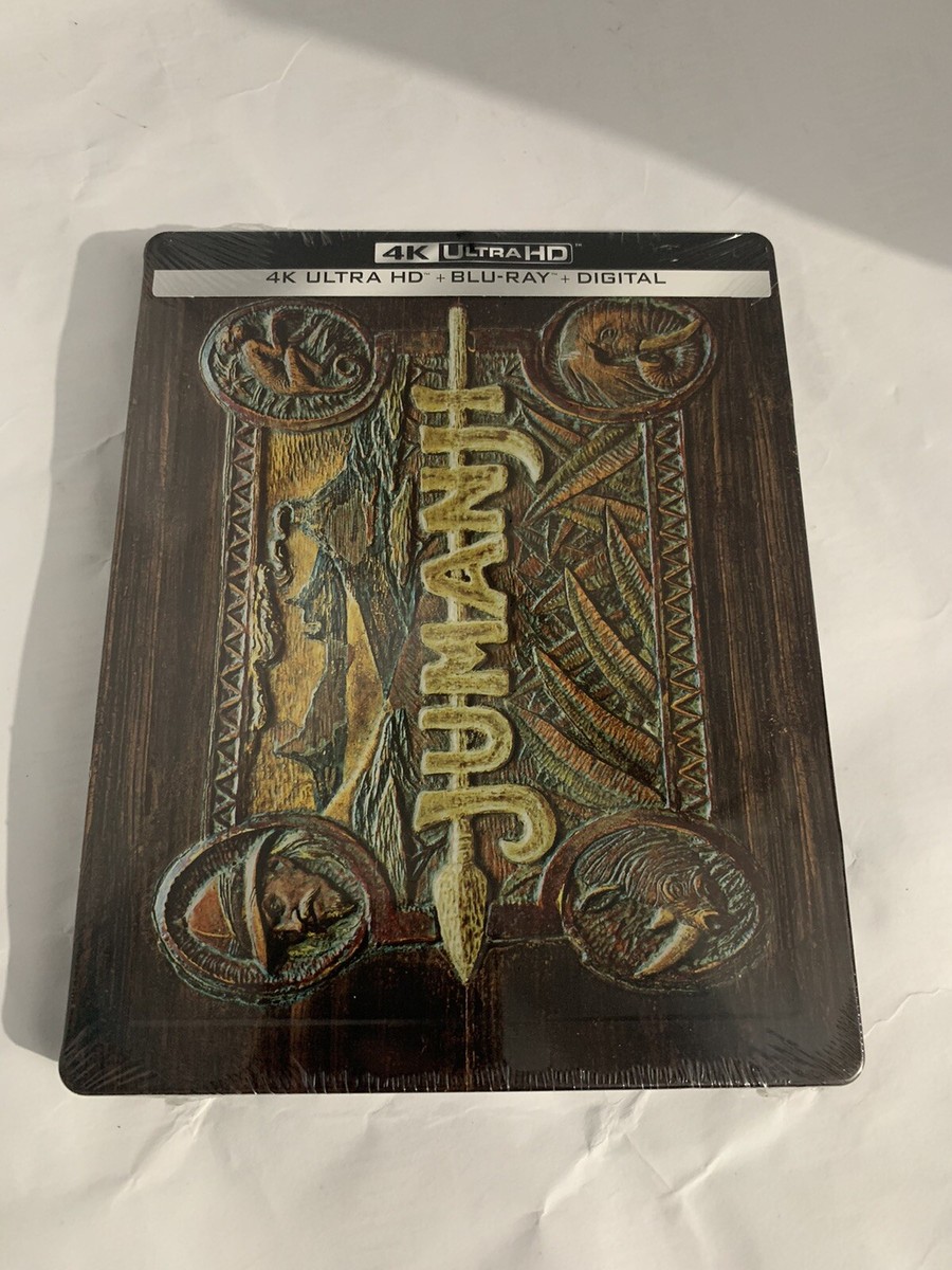 JUMANJI 4k UHD Steelbook. Best Buy. Brand New. Sealed. Rare Oop