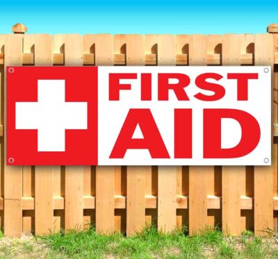 FIRST AID CLEARANCE BANNER Advertising Vinyl Banner Flag Sign Many ...