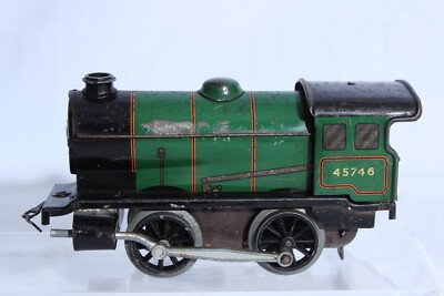 Vintage Hornby Tin Plate Clockwork Locomotive - O Gauge
