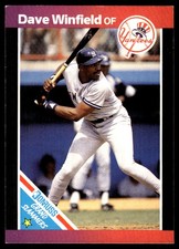 Dave Winfield 1989 Donruss #6 Yankees MLB READ FREE SHIPPING AutographDen