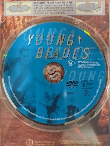 Young Blades (DVD, 2001) Free Postage  - Picture 3 of 3