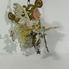 Fanciful Flights Karen Rossi Silvestri Metal Flying Angel  As-4