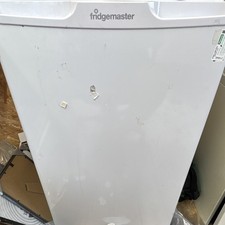 Fridgemaster Undercounter Fridge White Single Door Freestanding Manual Defrost