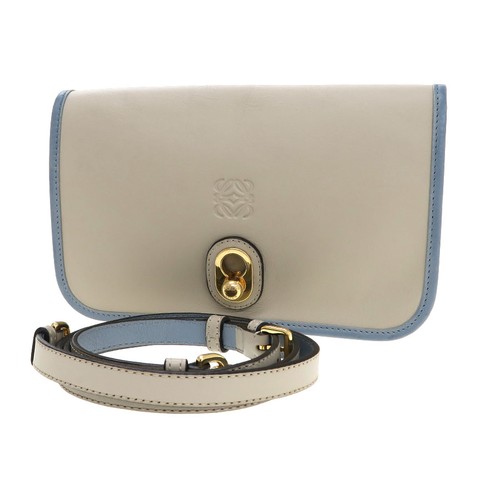 Loewe Ines Shoulder Leather Beige Shoulder Bag #SAB16716