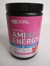 Optimum Nutrition Amino Energy Pre Workout Watermelon Servings Sealed Exp 3/8/26