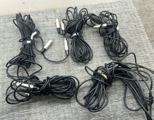 3-Pin XLR Extension Microphone Mic Audio Cable Cord Male Female Shure Lot 5