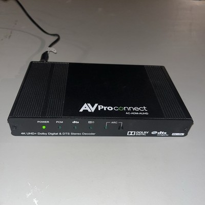 AVPro Edge AC-ADM-AUHD Dolby Digital and DTS Stereo Decoder L310