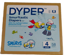 The Smurfs Limited Edition Print Dyper Smurftastic Size 4 Count 58 Super New