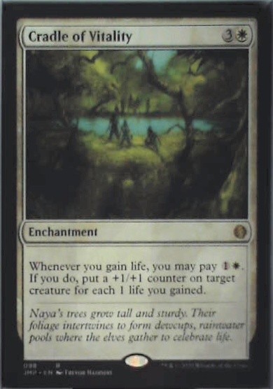 Cradle of Vitality - Jumpstart: #98, Magic: The Gathering Lp C288