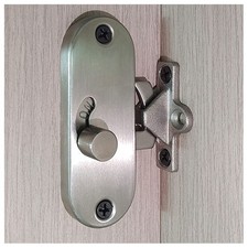 Sliding Bolt Door Lock,Slide Locks for Inside Door,90 Degree Moving Door Righ...