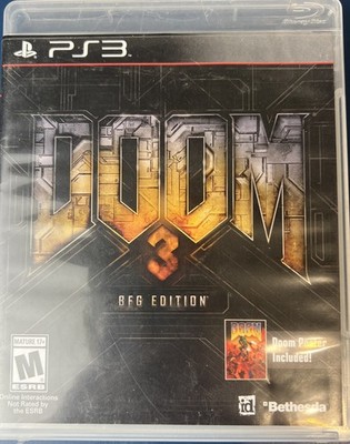 Doom 3 BFG Edition - Sony Playstation 3 / No Poster Or Manual