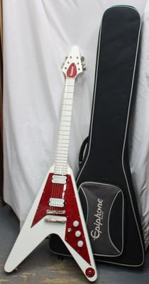 Epiphone Dave Rude Flying V Electric Guitar - Alpine White