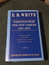 Writings from the New Yorker, 1927-1976 by E. B. White (1990, Hardcover)