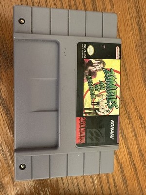 Zombies Ate My Neighbors Super Nintendo SNES Cartridge Game
