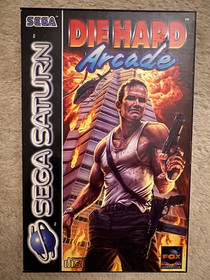 Die Hard Arcade - Sega Saturn - PAL - Complete with Manual