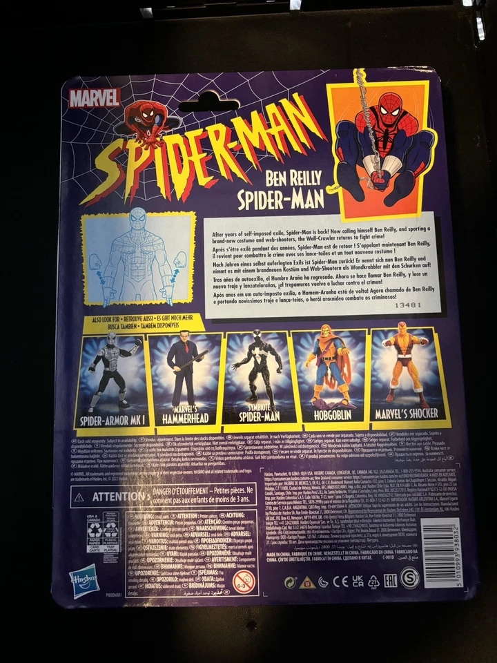 Marvel Legends Spider-Man Retro Ben Riley Foto 2 de 2