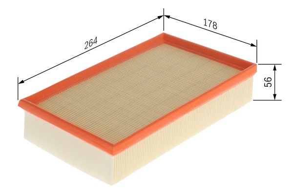 Luftfilter FÜR Volvo XC40 (536) - Bosch F 026 400 693-image