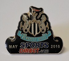 Rare Official Newcastle United Pin Badge 2009-2010 - Sports Direct