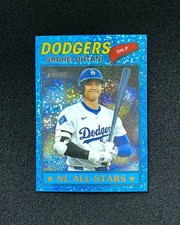 2026 Topps Heritage NL All-Stars Shohei Ohtani Light Blue Sparkle Dodgers QI95
