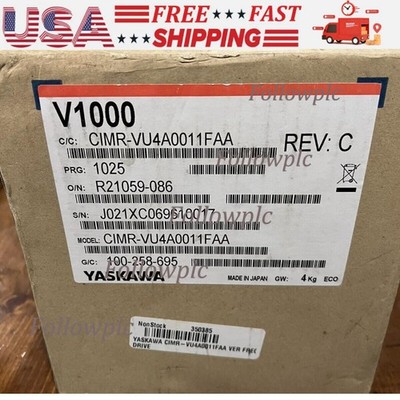 Yaskawa CIMR-VU4A0011FAA Vfd Variable Frequency Drive.