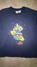 Vintage Buzz Lightyears Space Ranger Spin Shirt Mens XL Disney Magic Kingdom 90s