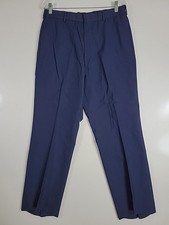 US Air Force Service Dress Blue 1620 Trousers Pants Slacks Uniform 33L Poly Wool