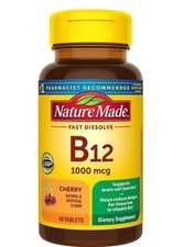 Nature Made Vitamin B12 Supplement Energy Support Tablets 75ct