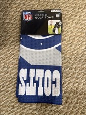 NEW WinCraft Indianapolis Colts Waffle Golf Towel 14"x 24"
