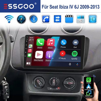 Für Seat Ibiza 6J 2009-2013 Autoradio Android 16 GPS Carplay NAVI WIFI BT FM DAB