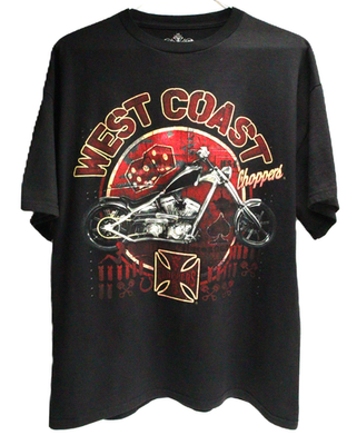 West Coast Choppers Motorcycle Graphic T-Shirt Men