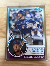 2018 Topps Update Series - 1983 Topps Design Lourdes Gurriel Jr. #83-17 Gold /50
