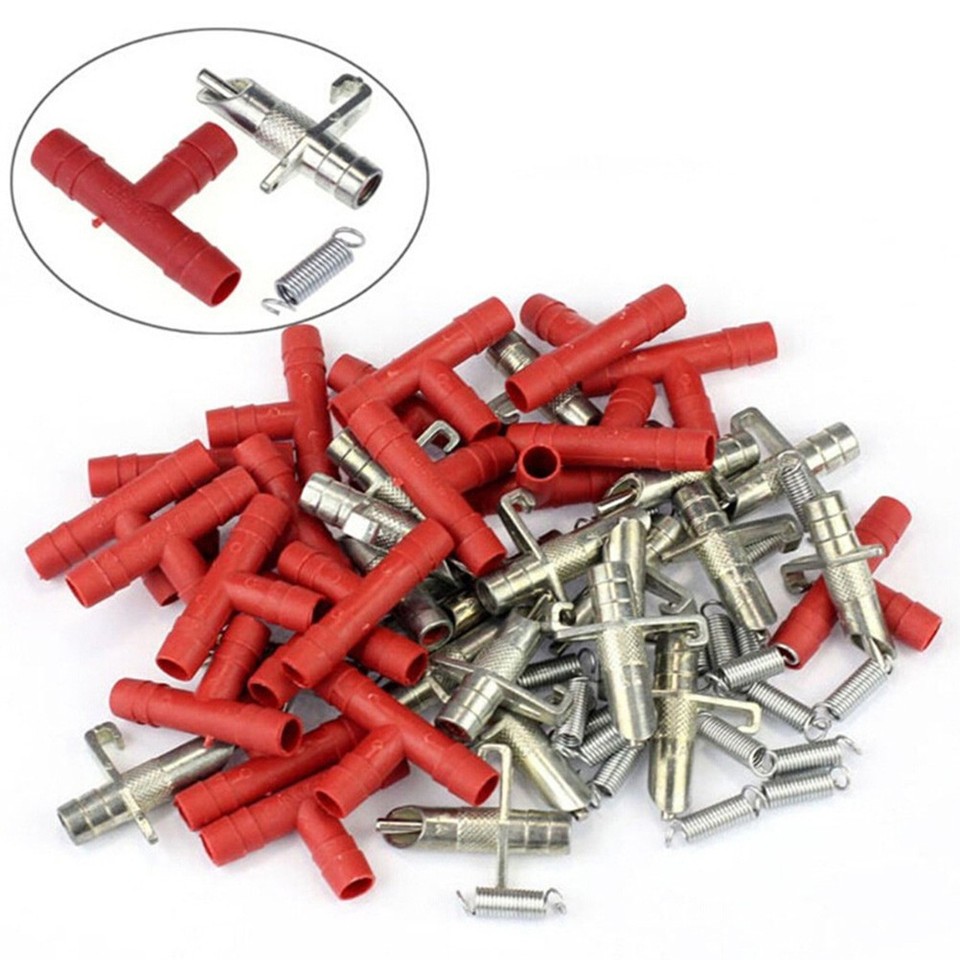 20pcs Rabbit Spring Drinker Automatic Water Rabbit Waterer System ...