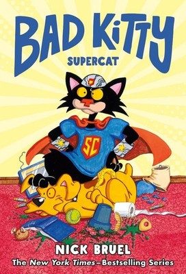 Bad Kitty: Supercat (Graphic Novel) by Nick Bruel (English) Hardcover Book
