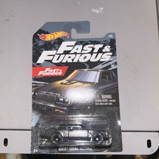 Hot Wheels Fast and Furious Buick Grand National 1:64 Diecast Car 1/6