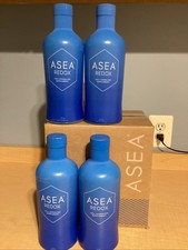 ASEA Water Redox Cell Signaling Supplement 4 32oz Bottles Sealed New, EXP: 6/27