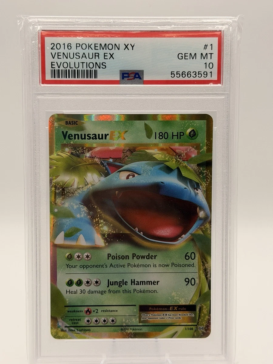 25+ Pokémon TCG Grade 10 Venusaur Individual Collectible Card Game